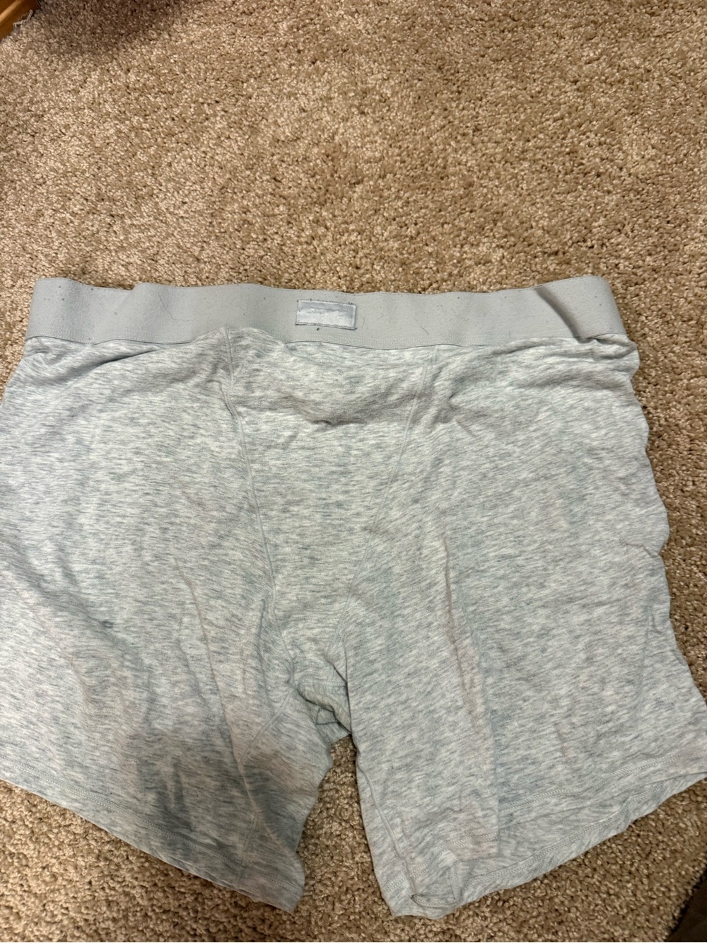 SKIMS Light Gray Modal Boxer Briefs